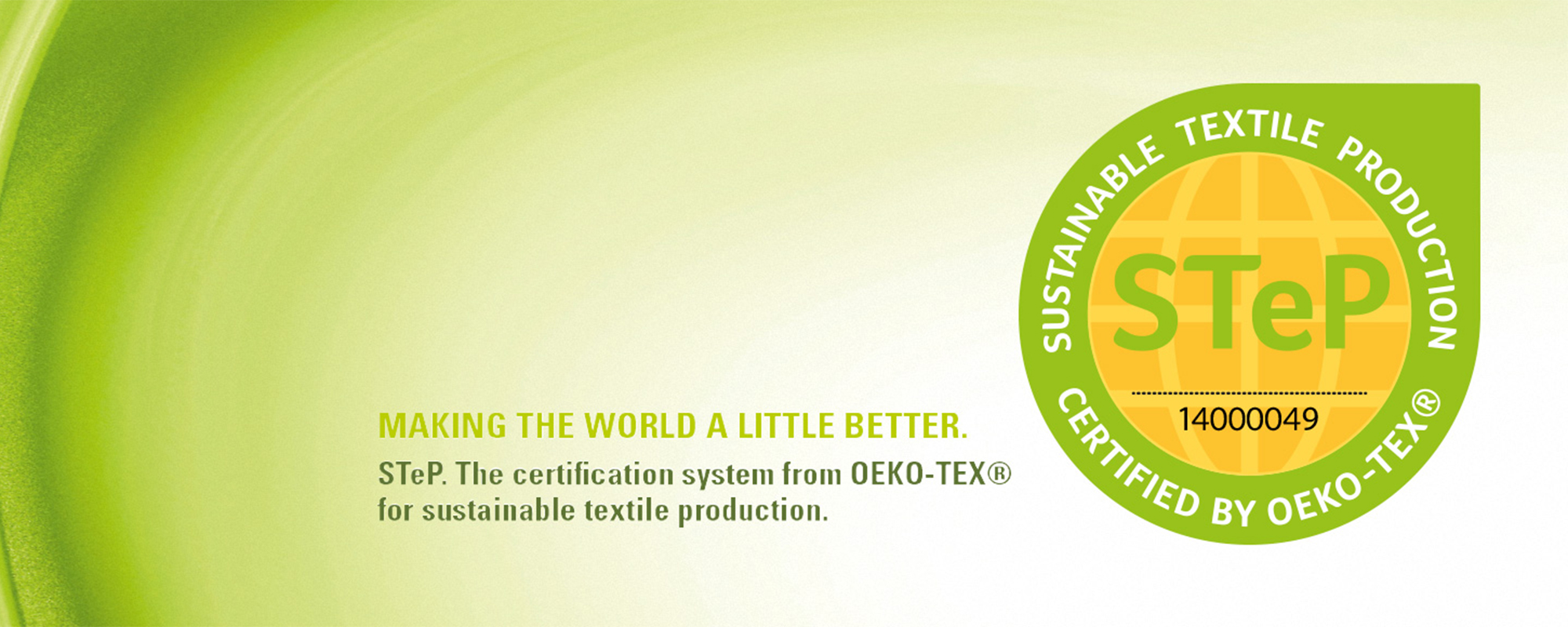 We are now a STeP certified company!